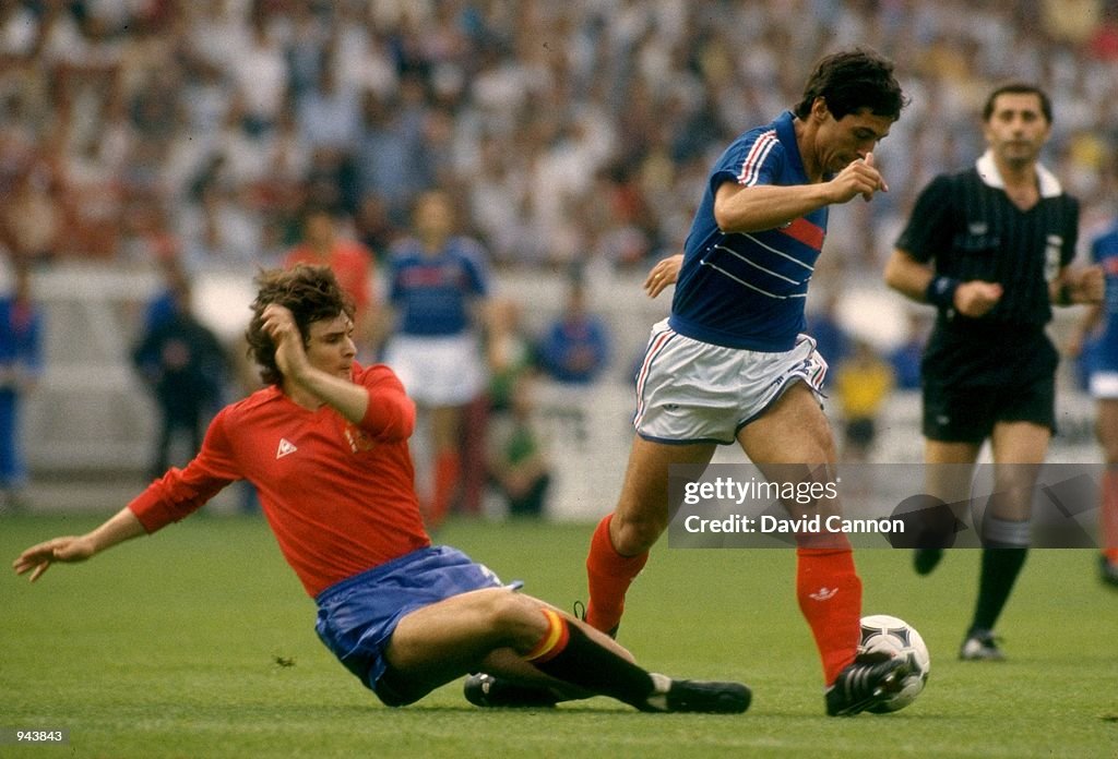 Camacho and Alain Giresse