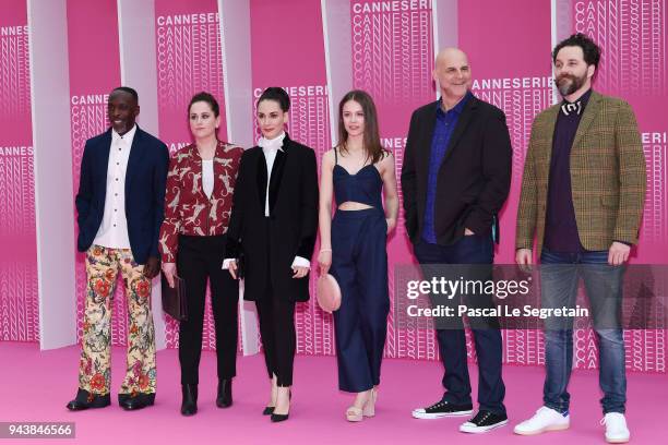 Official Competition Jury Members Michael Kenneth Williams,Audrey Fouche,Melisa Sozen,Paula Beer,Harlan Coben and Cristobal Tapia De Veer attend...