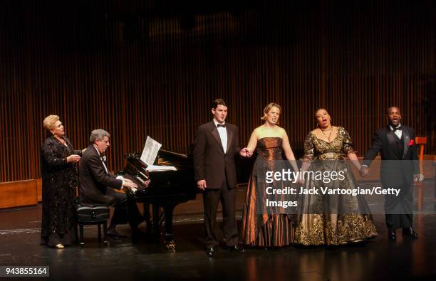 American mezzo-soprano and Festival founder Marilyn Horne, composer, conductor and pianist Marvin Hamlisch , baritone Keith Phares, mezzo-soprano...
