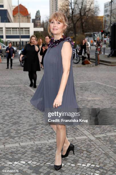 Roswitha Schreiner attends the Victress Awards gala on April 9, 2018 in Berlin, Germany.