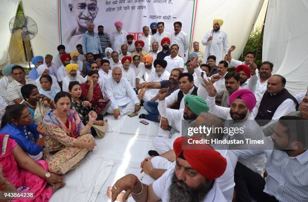 Congress MLA Sushil Rinku, Kartarpur MLA Surinder Chaudhary, chairman markfed Amarjit Singh Samra, former MP Mohinder Singh Kaypee and former MLA...