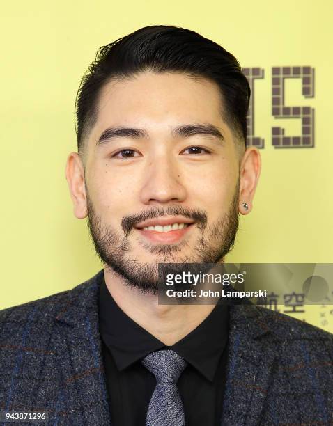 Godfrey Gao attends Global Entertainment Industry Summit at the Manhattan Center on April 9, 2018 in New York City.