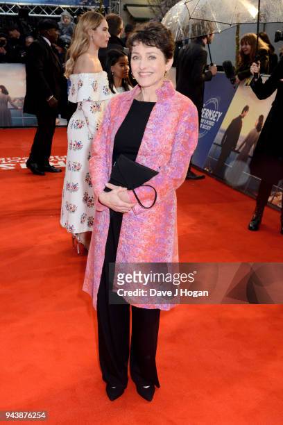 Co-author and niece of author Mary Ann Shaffer, Annie Barrows attends 'The Guernsey Literary And Potato Peel Pie Society' World Premiere at The...