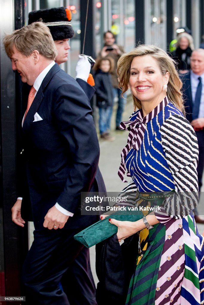 Dutch Royal Family Attends  Kingsday Concert In Groningen