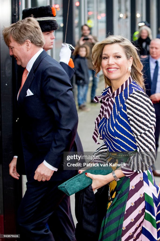 Dutch Royal Family Attends Kingsday Concert In Groningen