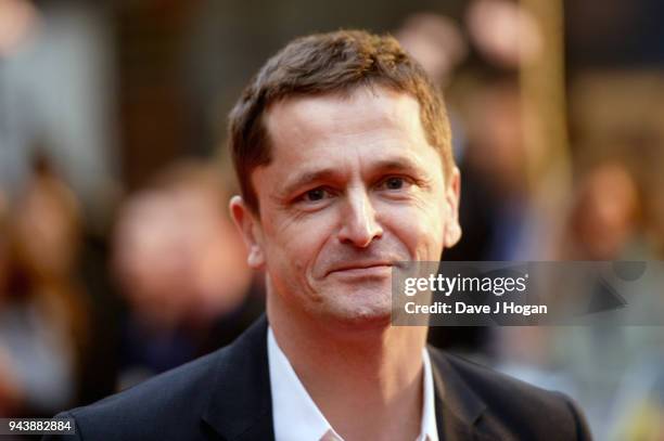 Producer Peter Czernin attends 'The Guernsey Literary And Potato Peel Pie Society' World Premiere at The Curzon Mayfair on April 9, 2018 in London,...