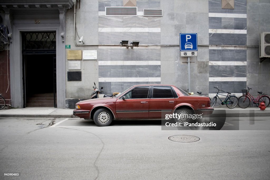 Old chinese car