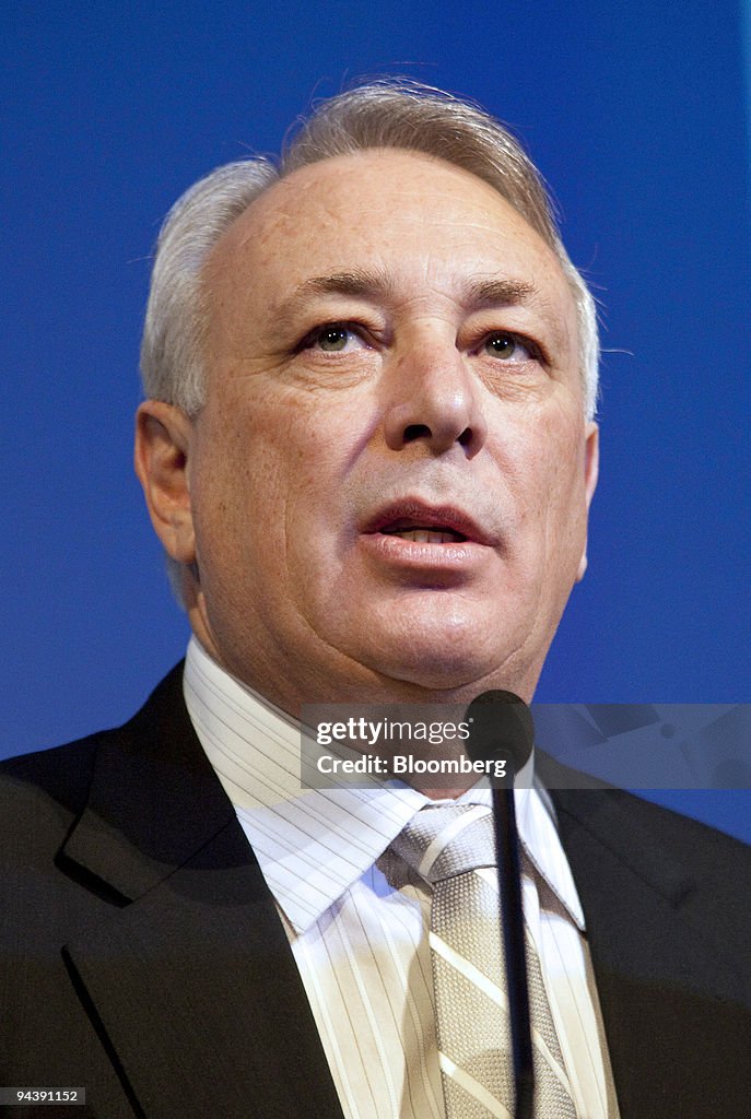 Woolworths Ltd. CEO Michael Luscombe Speaks At Business Breakfast