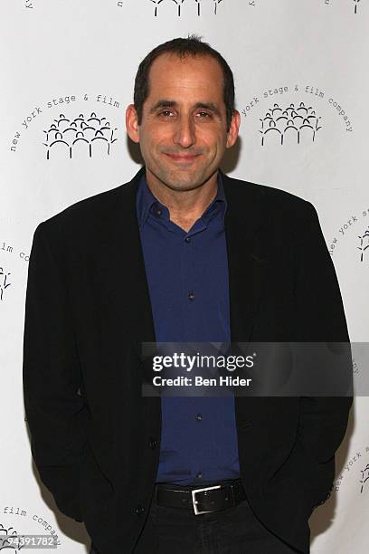 Actor Peter Jacobson attends the New York Stage and Film's annual gala at The Plaza Hotel on December 13, 2009 in New York City.