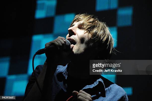 Phoenix performs at KROQ's Almost Acoustic Christmas 2009 - Day 2 on December 13, 2009 in Universal City, California.