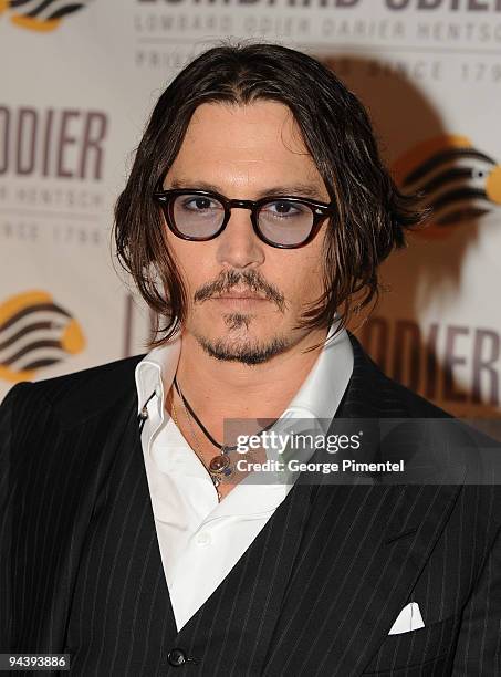 Johnny Depp attends his special tribute and presentation of the prestigious Career Achievement Award at the 6th Annual Bahamas Film Festival at the...