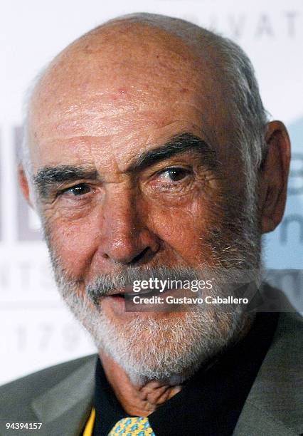 Sir Sean Connery attends the Johnny Depp tribute during the 6th Annual Bahamas International Film Festival at Atlantis Paradise Island on December...