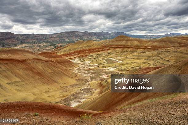 painted hills - john day fossil beds national park 個照片及圖片檔