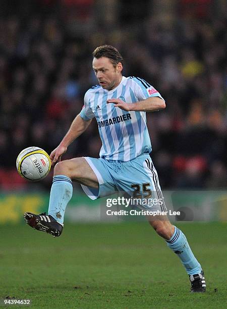 Paul Dickov of Derby County during the Coca-Cola Championship match between Watford and Derby County at Vicarage Road on December 12, 2009 in...