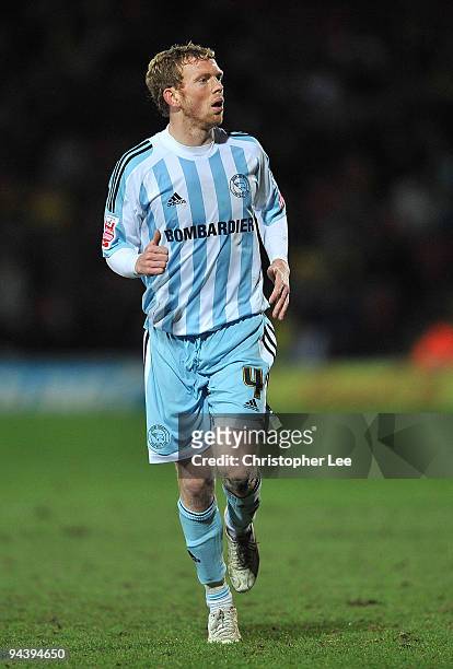 Paul Green of Derby County in action during the Coca-Cola Championship match between Watford and Derby County at Vicarage Road on December 12, 2009...