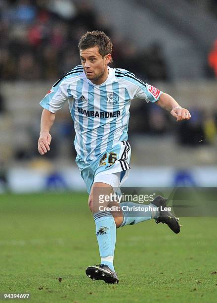 Lee Hendrie of Derby County in action during the Coca-Cola Championship match between Watford and Derby County at Vicarage Road on December 12, 2009...