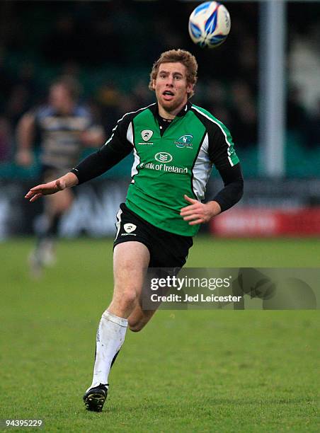 Gavin Duffy of Worcester Warriors during the Amlin Challenge Cup match between Worcester Warriors and Connaught Rugby at Sixways Stadium, Worcester...