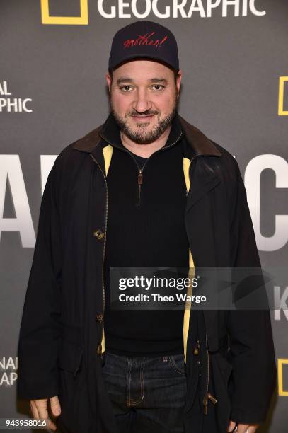 The Amazing Gregg Bello attends the "America Inside Out" New York Premiere at Museum of Modern Art on April 9, 2018 in New York City.