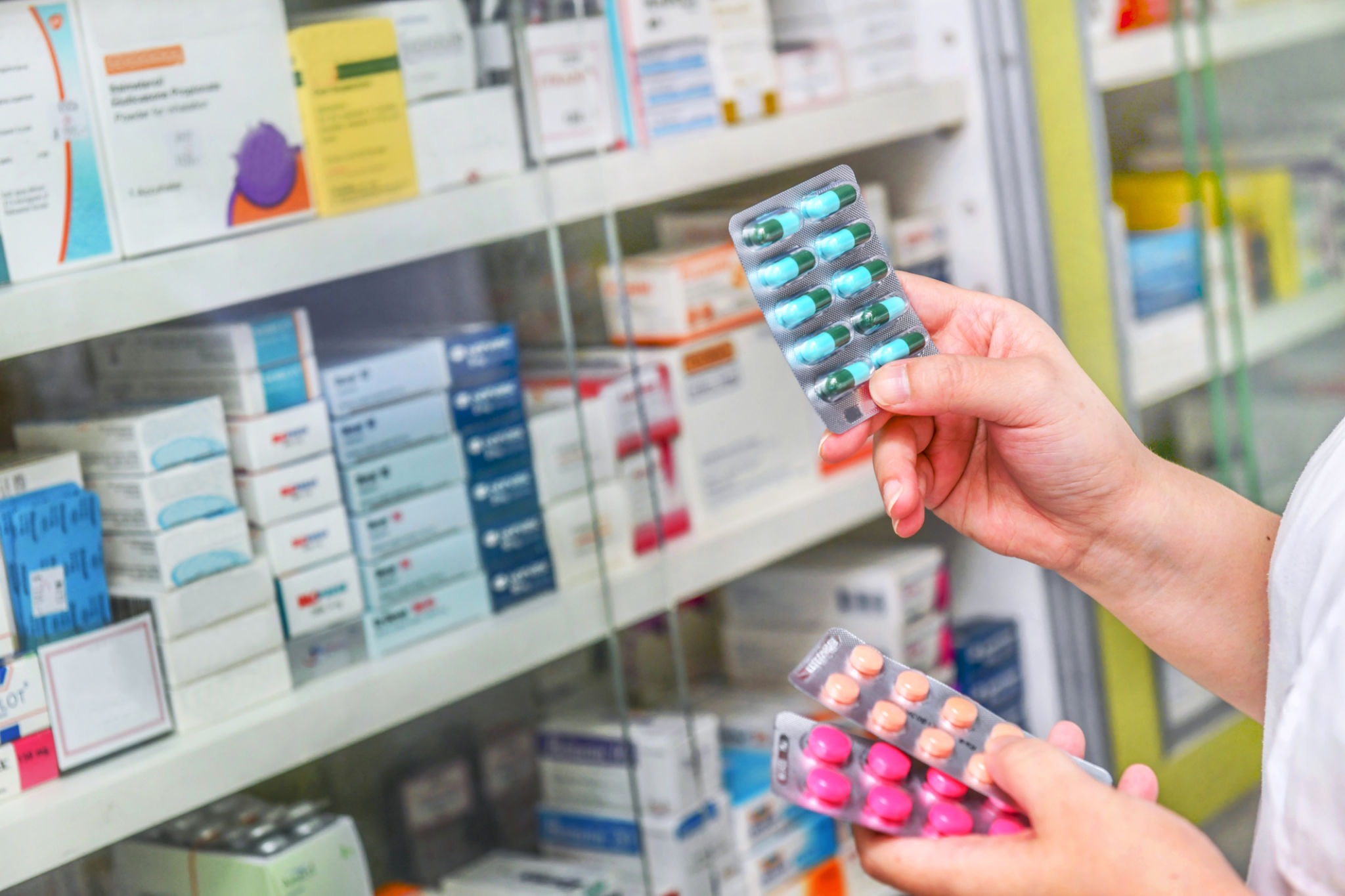 otc medicines shelf