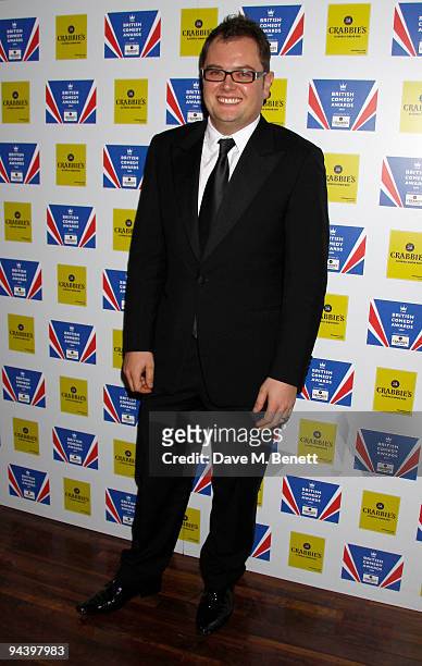 Comedian Alan Carr attends the British Comedy Awards on December 12, 2009 in London, England.