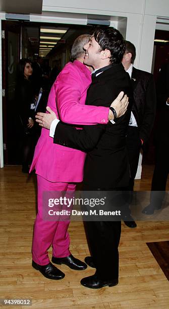 Actor Keth Allen and comedian Reese Shearsmith attends the British Comedy Awards on December 12, 2009 in London, England.