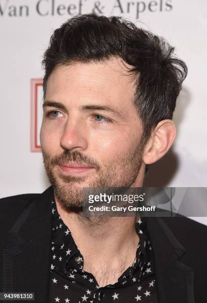 Musician and painter Scott Avett attends the 2018 TriBeCa Ball at New York Academy of Art on April 9, 2018 in New York City.