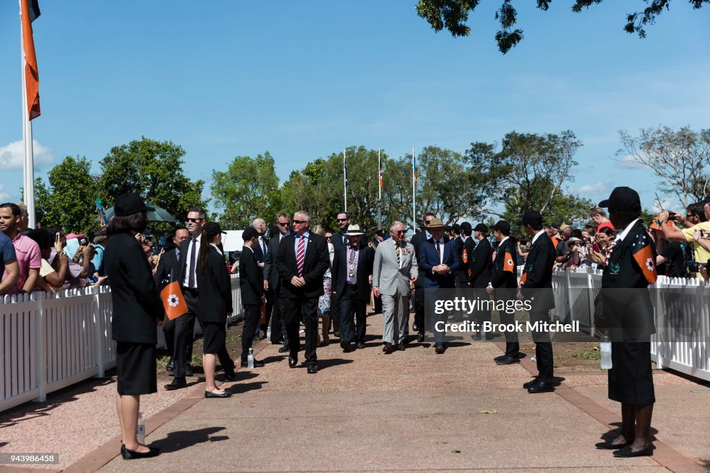 Prince Of Wales Visits The Northern Territory - Day 2