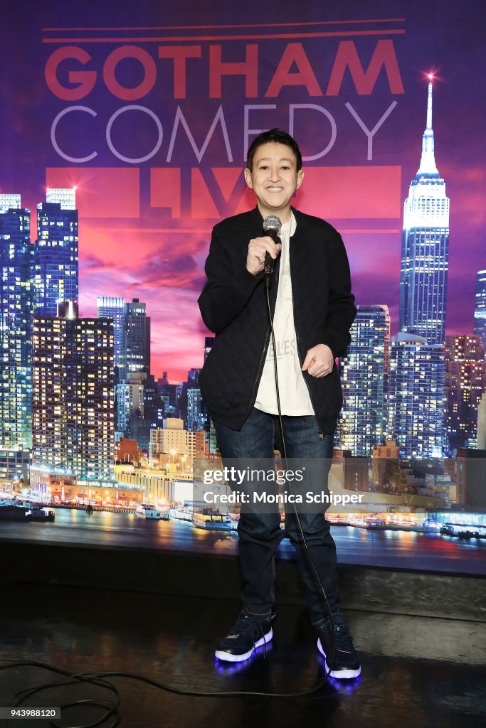 Actor and comedian Mario Bosco attends the Gotham's New Talent... News