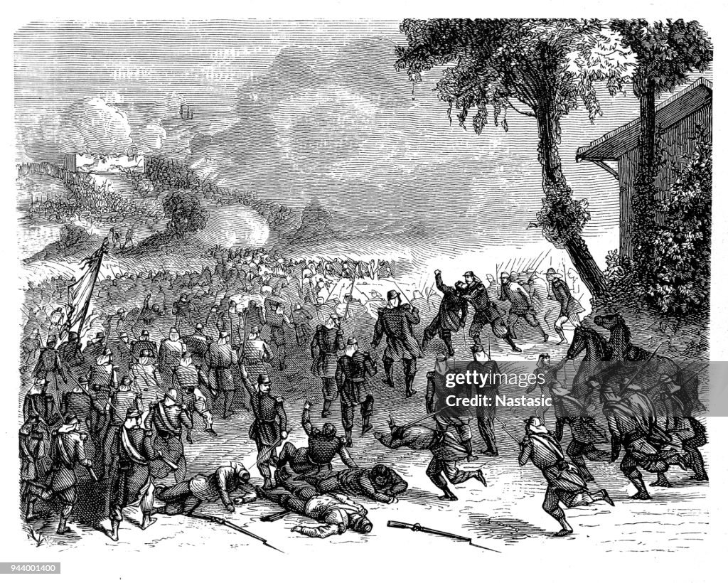 The Siege of Los Angeles was a military response by armed Californios to the occupation, which had begun August 13, 1846, by the United States Marines of the Pueblo de Los Angeles during the Mexican–American War