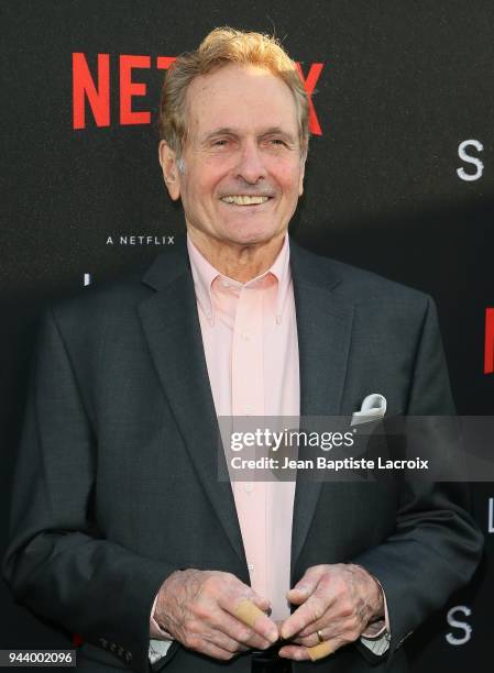 Mark Goddard attends the premiere of Netflix's 'Lost In Space' Season 1 on April 9, 2018 in Los Angeles, California.