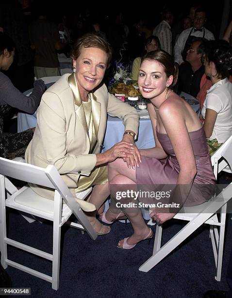 Julie Andrews & Anne Hathaway