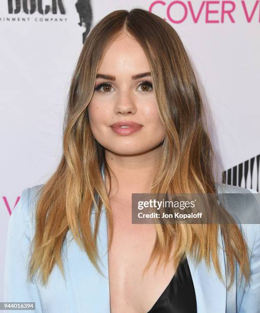 Debby Ryan attends the Premiere Of Sony Pictures Home Entertainment And Off The Dock's "Cover Versions" at Landmark Regent on April 9, 2018 in Los...