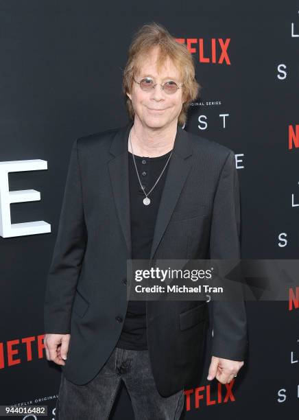 Bill Mumy arrives to the Los Angeles premiere of Netflix's "Lost In Space" Season 1 held at The Cinerama Dome on April 9, 2018 in Los Angeles,...