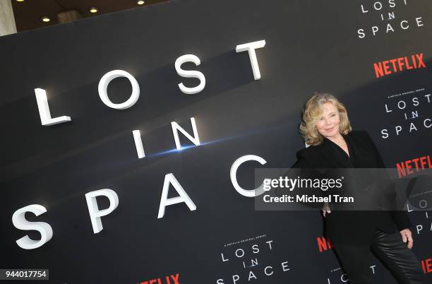 Marta Kristen arrives to the Los Angeles premiere of Netflix's "Lost In Space" Season 1 held at The Cinerama Dome on April 9, 2018 in Los Angeles,...