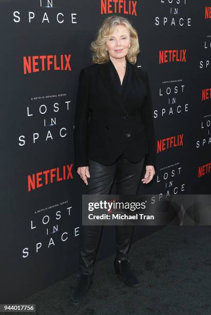 Marta Kristen arrives to the Los Angeles premiere of Netflix's "Lost In Space" Season 1 held at The Cinerama Dome on April 9, 2018 in Los Angeles,...