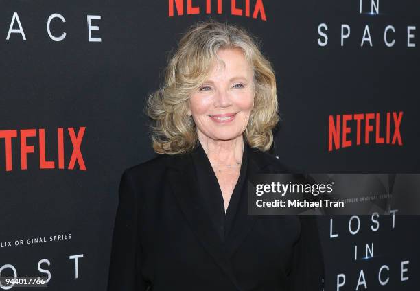 Marta Kristen arrives to the Los Angeles premiere of Netflix's "Lost In Space" Season 1 held at The Cinerama Dome on April 9, 2018 in Los Angeles,...