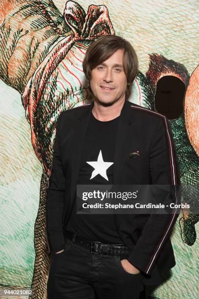 Thomas Dutronc attends the "Topor" Prize Awards at Theatre du Rond-Point on April 9, 2018 in Paris, France.