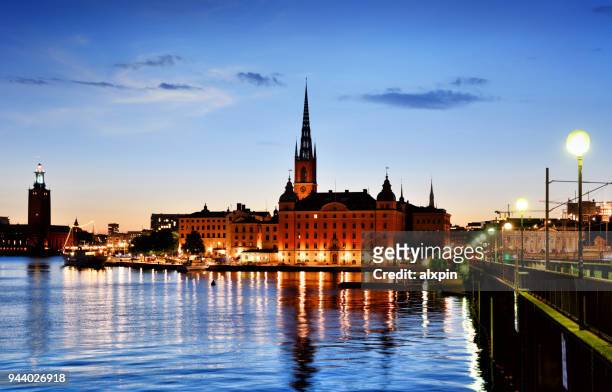 瑞典斯德哥爾摩老城 - 立達爾摩教堂 個照片及圖片檔