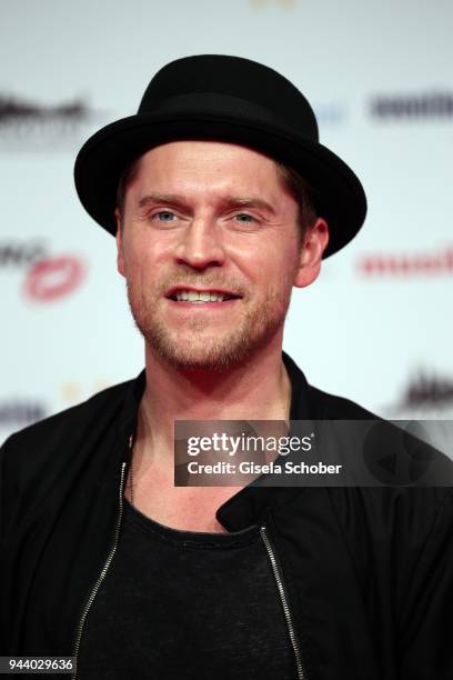 Johannes Oerding during the 13th Live Entertainment Award 2018 at Festhalle Frankfurt on April 9, 2018 in Frankfurt am Main, Germany.