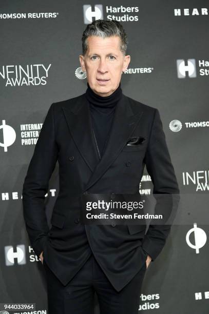 Stefano Tonchi attends the International Center of Photography's 2018 Infinity awards on April 9, 2018 in New York City.