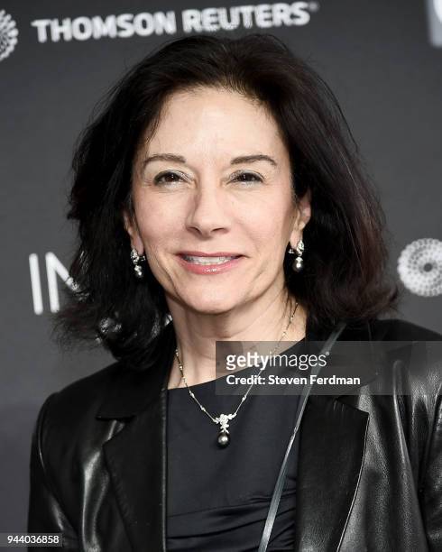 Deborah Ciolfi attends the International Center of Photography's 2018 Infinity awards on April 9, 2018 in New York City.