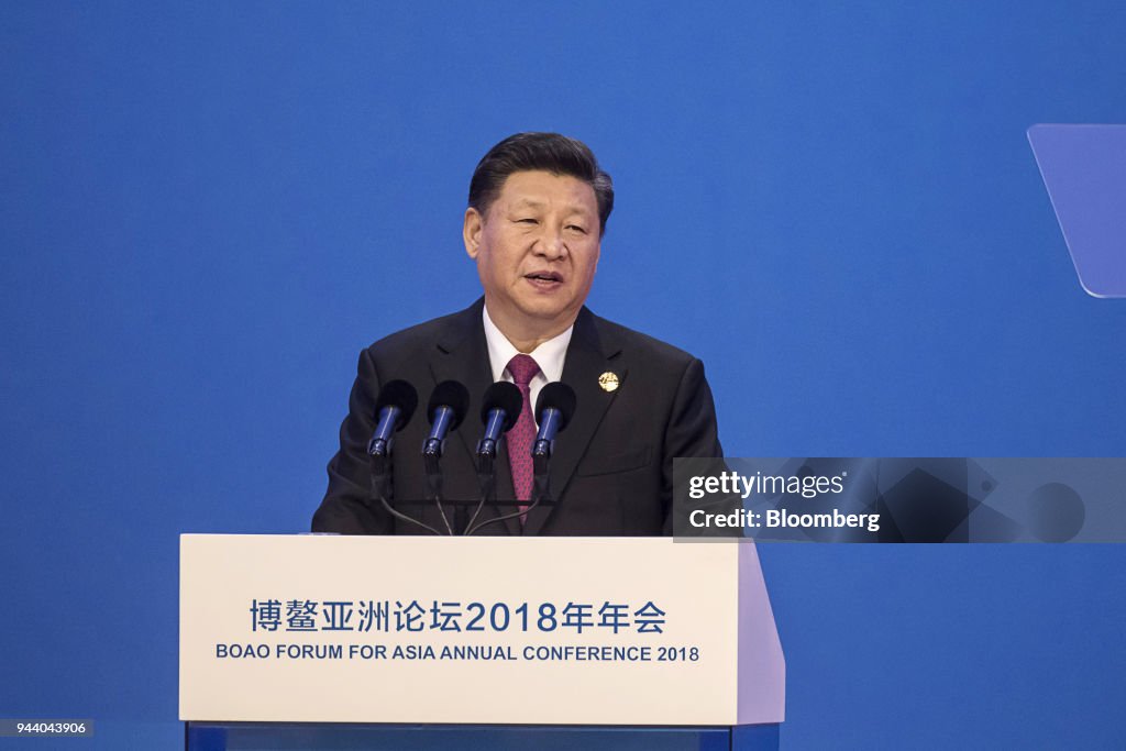 China President Xi Jinping Speaks at the Boao Forum for Asia Annual Conference