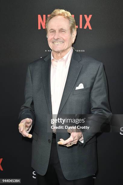 Mark Goddard attends the "Lost In Space" Season 1 Premiere at ArcLight Cinerama Dome on April 9, 2018 in Hollywood, California.