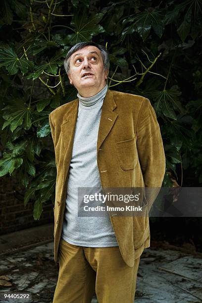 Philosopher & writer John Gray poses for a portrait shoot in London on March 17, 2009.