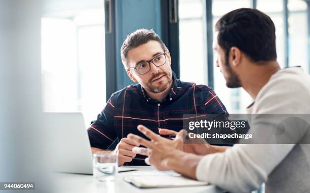 building up on their ideas - businessman meeting stock pictures, royalty-free photos & images