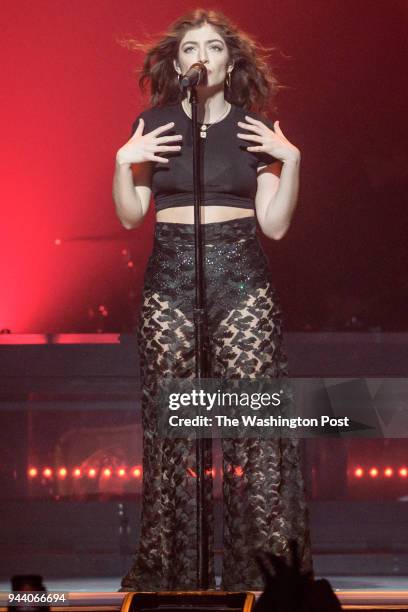 April 8th, 2018 - Lorde performs at The Anthem in Washington, D.C. As part of her Melodrama World Tour.