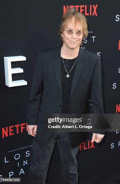 Actor Bill Mumy, who portrayed the original Will Robinson arrives for the Premiere Of Netflix's "Lost In Space" Season 1 held at The Cinerama Dome on...