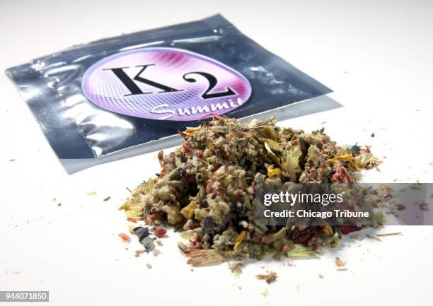 Synthetic marijuana, also known as K2, in a 2010 file image.