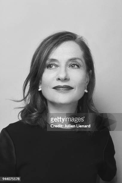 Actress Isabelle Huppert is photographed for Self Assignment on February 2, 2017 in Paris, France.