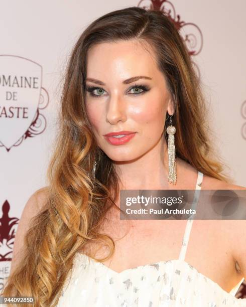 Fashion Designer Lauren Elaine attends the 9th annual Taste Awards Dinner at Viale Dei Romani on April 9, 2018 in West Hollywood, California.